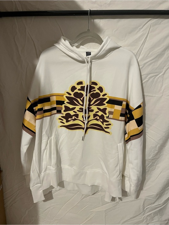 SHEIN Tops - SHEIN White Drawstring Hoodie